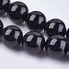 Natural Black Onyx Beads Strands G-H1567-10MM-3