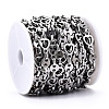 Tarnish Resistant 661 Stainless Steel Heart & Flat Round & Oval Link Chains CHS-T005-02P-4