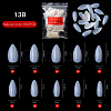 ABS Plastic Seamless Stiletto Shape False Nail Tips MRMJ-Q069-013B-1