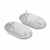 Non-Tarnish 304 Stainless Steel Stud Earring Findings STAS-F286-19P-2