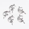 Zinc Alloy Fairy Sprite Charms PALLOY-A18526-AS-LF-2