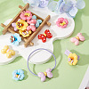 30Pcs 3 Styles Opaque Resin Cabochons RESI-TA0004-97-7