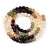 Natural & Synthetic Mixed Gemstone Beads Strands G-D080-A01-01-29-2