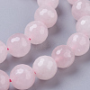 Natural Rose Quartz Beads Strands G-D840-20-10mm-3
