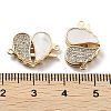 Valentine's Day Brass Micro Pave Cubic Zirconia Box Clasps KK-H462-07G-02-3