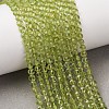 Natural Peridot Beads Strands GG-CBA9631-D03-01-1