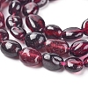 Natural Garnet Beads Strands X-G-L478-52-4