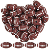 200Pcs Craft Style Acrylic Beads MACR-SP0001-90-1