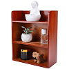Wood 3-Tier Desktop Storage Holder AJEW-WH0410-358-1