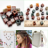 20Pcs Natural India Agate Gemstone European Beads G-NB0005-89A-4