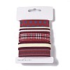 Polyester & Polycotton Ribbons Sets SRIB-P022-01B-15-4