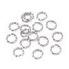Tarnish Resistant 304 Stainless Steel Open Jump Rings STAS-F191-12P-B-1