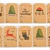 Christmas Theme Cartoon Paper Stickers STIC-P013-08A-2