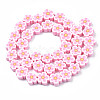 Handmade Polymer Clay Bead Strands CLAY-N011-48A-09-2