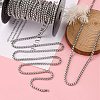 Tarnish Resistant 304 Stainless Steel Box Chains CHS-K001-37A-3