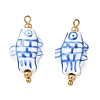 Handmade Porcelain Pendants STAS-Q119-31G-02-1