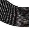 Electroplate Glass Beads Strands GL-CBAA615-01L-3