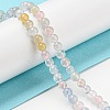 Natural Morganite Beads Strands G-P503-4MM-02-2