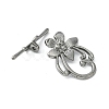 Tibetan Style Alloy Toggle Clasps K095R052-1