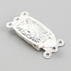 304 Stainless Steel Box Clasps STAS-H151-14S-2