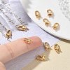 SHEGRACE Brass Lobster Claw Clasps XGRQ7M089-972G-4