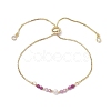 Brass Chain Bracelet BJEW-JB11700-3