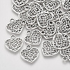 Tibetan Style Alloy Charms TIBEP-S319-005AS-RS-2