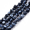 Natural Trochid Shell/Trochus Shell Beads Strands SSHEL-N032-48-A01-1