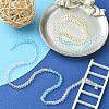 Transparent Glass Beads Strands GLAA-YW0001-59A-6