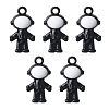 Baking Paint Alloy Pendants FIND-YW0002-12A-1