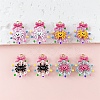 Halloween Alloy Enamel Pendants ENAM-A012-04G-1