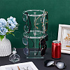 2-Tier Round Acrylic Sun Glasses Storage Display Stands ODIS-WH0079-050-4