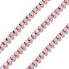 Iron Rhinestone Glass Cup Chain CH-U001-01B-2