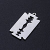 Tarnish Resistant 201 Stainless Steel Pendants STAS-S105-JN384-1-2