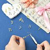 18Pcs 6 Styles Brass Charms KK-CJ0004-33-5