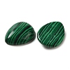 Synthetic Malachite Cabochons G-P521-02B-2
