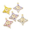 Glass Pendants KK-P258-02G-1
