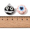 Halloween Opaque Resin Pendants RE-CBABD5A-03P-3