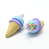 Handmade Polymer Clay Pendants X-CLAY-Q240-003D-2