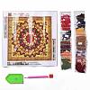 DIY 5D Diamond Painting Mandala Flower Full Drill Kits DIY-F123-05-2