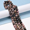 Natural Rhodonite Beads Strands G-E571-19B-2