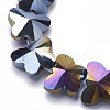 Electroplate Glass Beads EGLA-Q091-14mm-B01-3