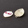 Alloy Enamel Pendants ENAM-B048-02A-4