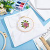 16CT Cotton Cross-stitch Fabric DIY-WH0021-13B-4