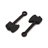 Spray Painted Alloy Pendants PALLOY-K003-13-3