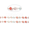 Handmade Glass Beaded Chains CHS-P016-46G-09-2