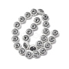 Fuuny Baking Paint Glass Enamel Beads LAMP-Q045-01A-2