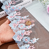 Flower Pattern Polyester Embroidered Ornament Accessories DIY-WH0308-279-3
