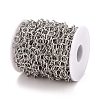 Tarnish Resistant 304 Stainless Steel Rolo Chains CHS-F011-08F-P-4