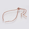 Brass Bracelet Making MAK-G007-01RG-RS-1